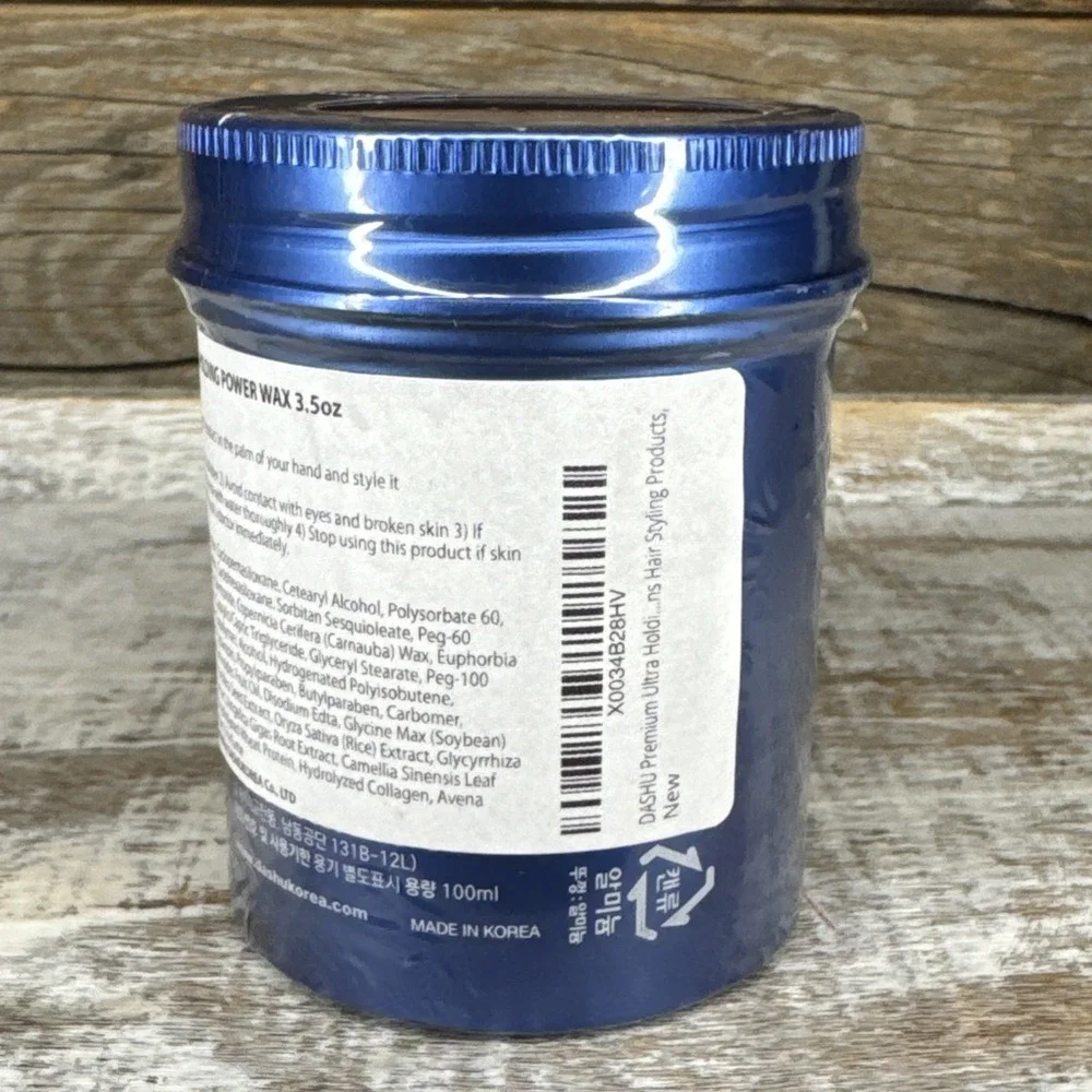 Dashu Ultra Hold Power Wax For Men 3.38 Fl‎ Oz | MSRP = $20